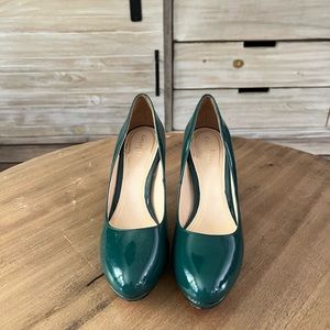 Green Cole Haan Pumps